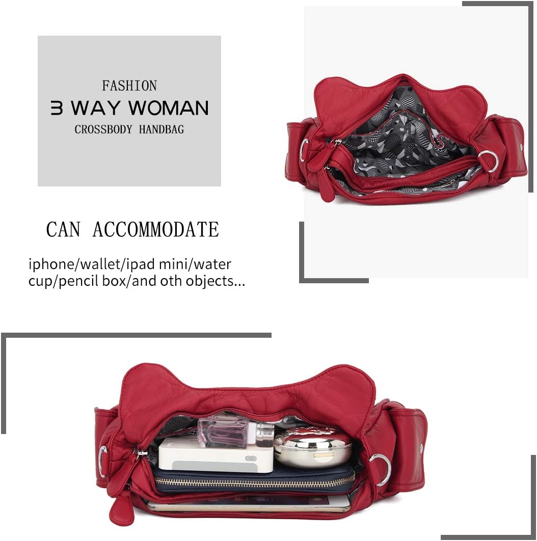 Angel Barcelo Purses for Women Soft PU Leather Shoulder Bag Crossbody Purse and Handbags - Image 5