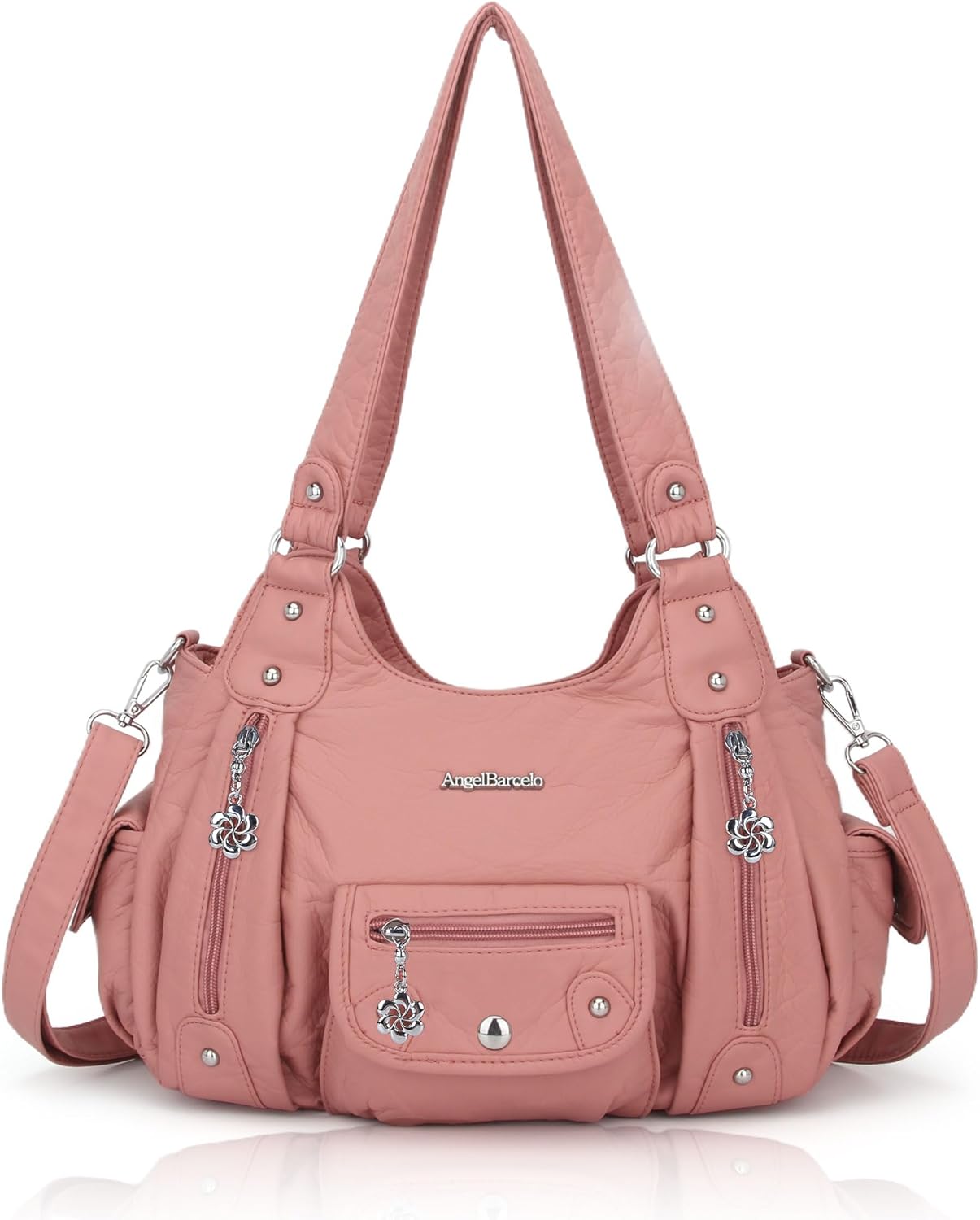 Angel Barcelo Purses for Women Soft PU Leather Shoulder Bag Crossbody Purse and Handbags - Image 18