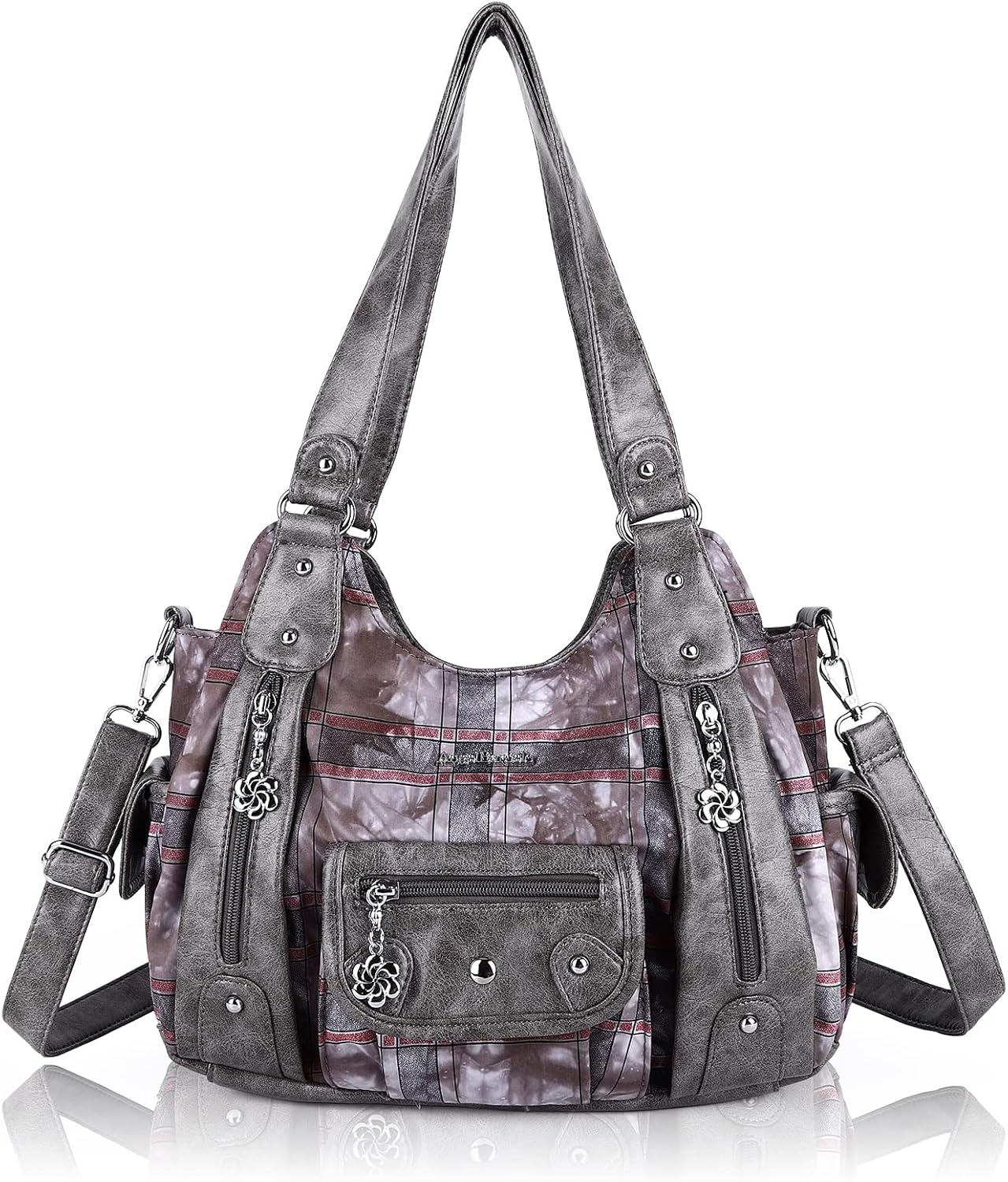 Angel Barcelo Purses for Women Soft PU Leather Shoulder Bag Crossbody Purse and Handbags - Image 27