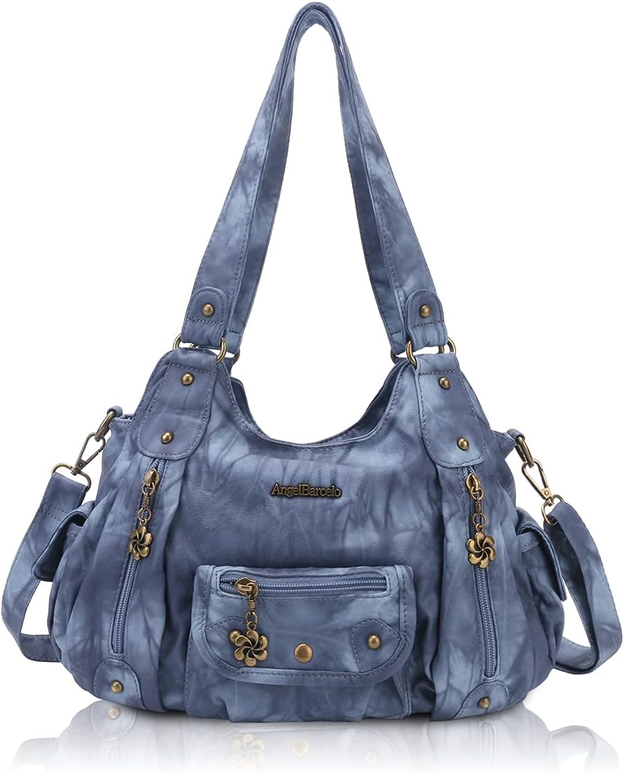 Angel Barcelo Purses for Women Soft PU Leather Shoulder Bag Crossbody Purse and Handbags - Image 17