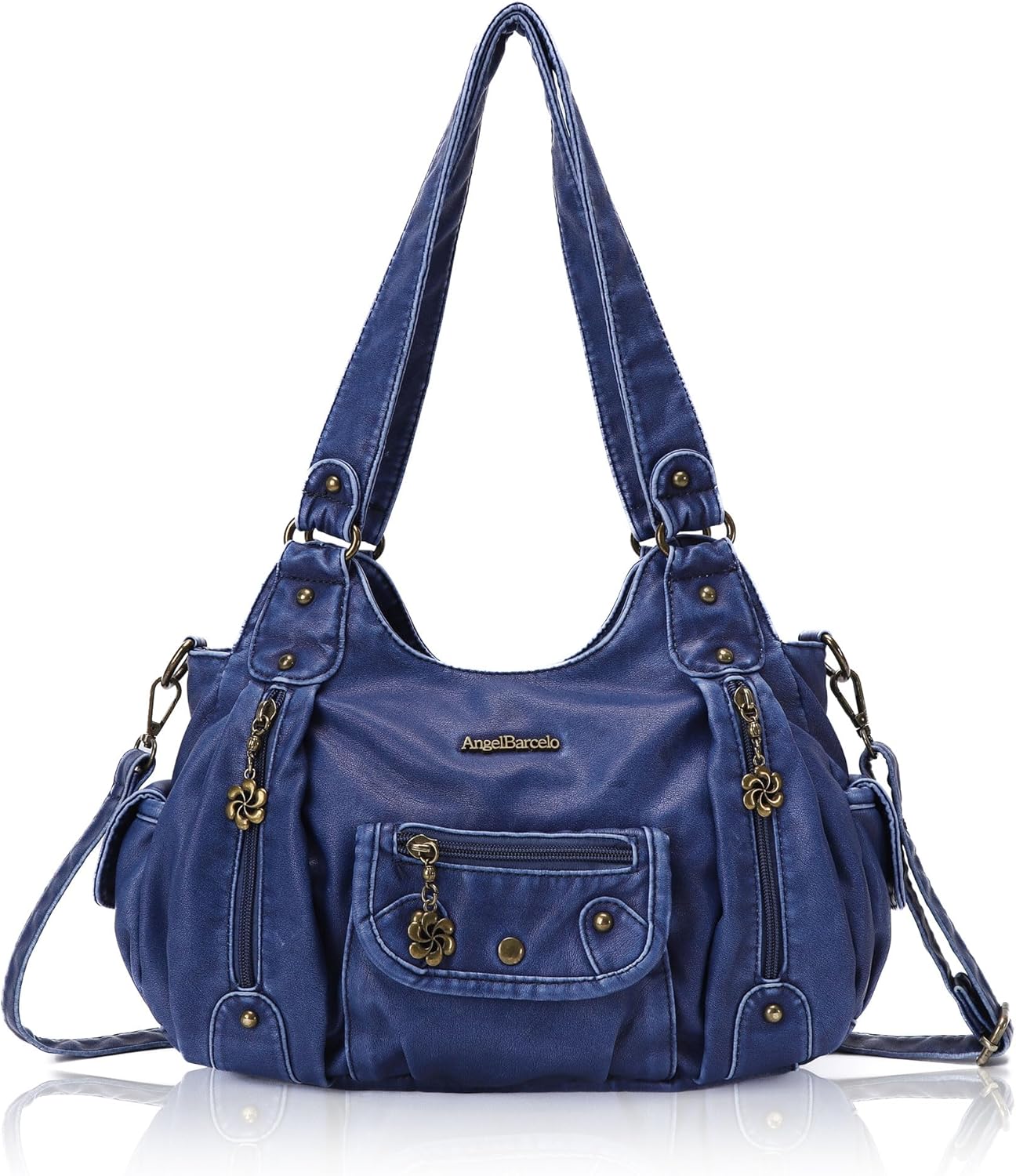 Angel Barcelo Purses for Women Soft PU Leather Shoulder Bag Crossbody Purse and Handbags - Image 14