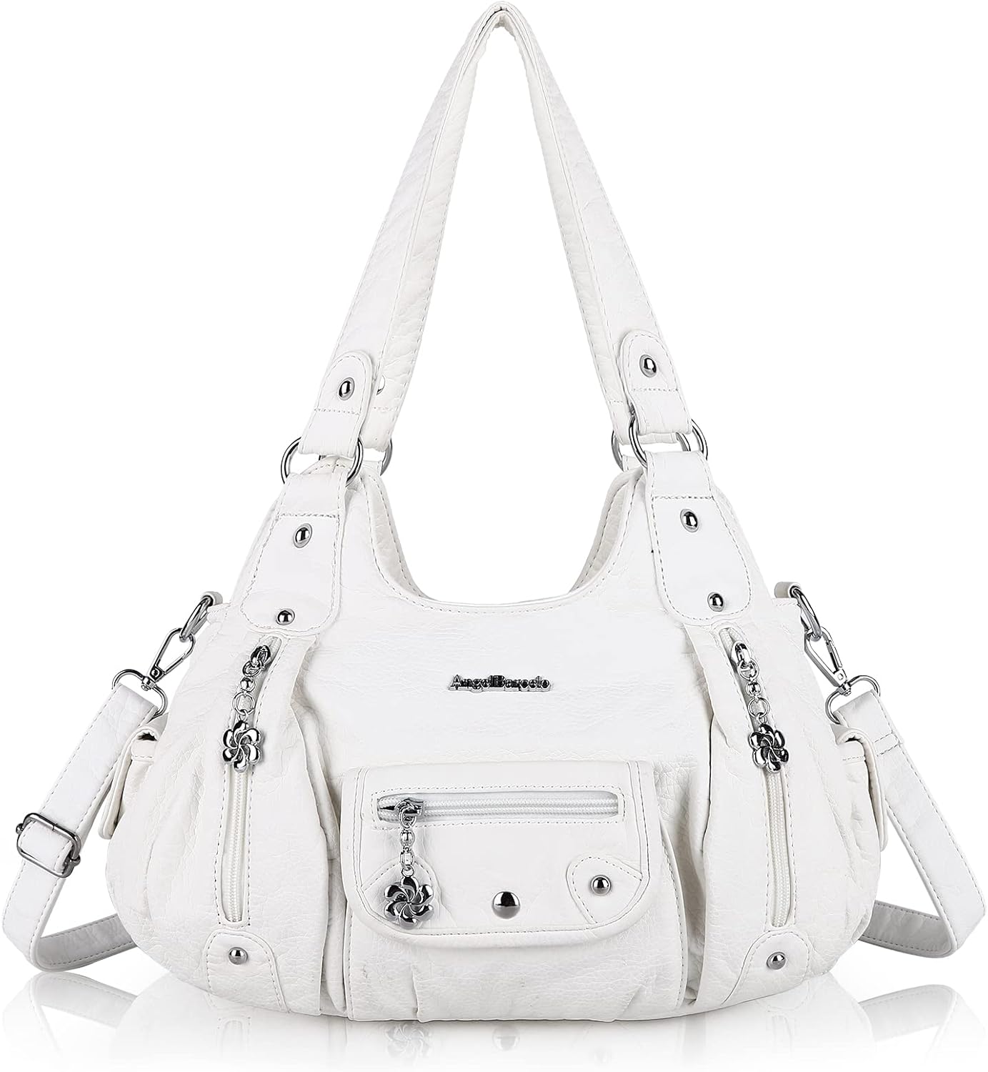 Angel Barcelo Purses for Women Soft PU Leather Shoulder Bag Crossbody Purse and Handbags - Image 19