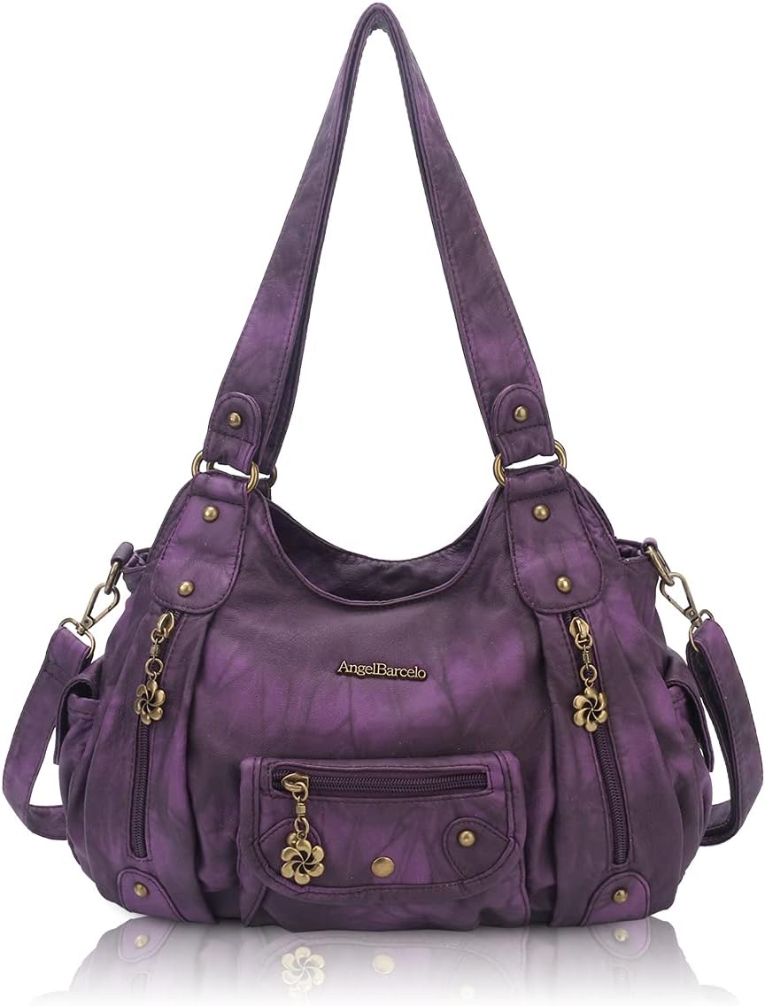 Angel Barcelo Purses for Women Soft PU Leather Shoulder Bag Crossbody Purse and Handbags - Image 28