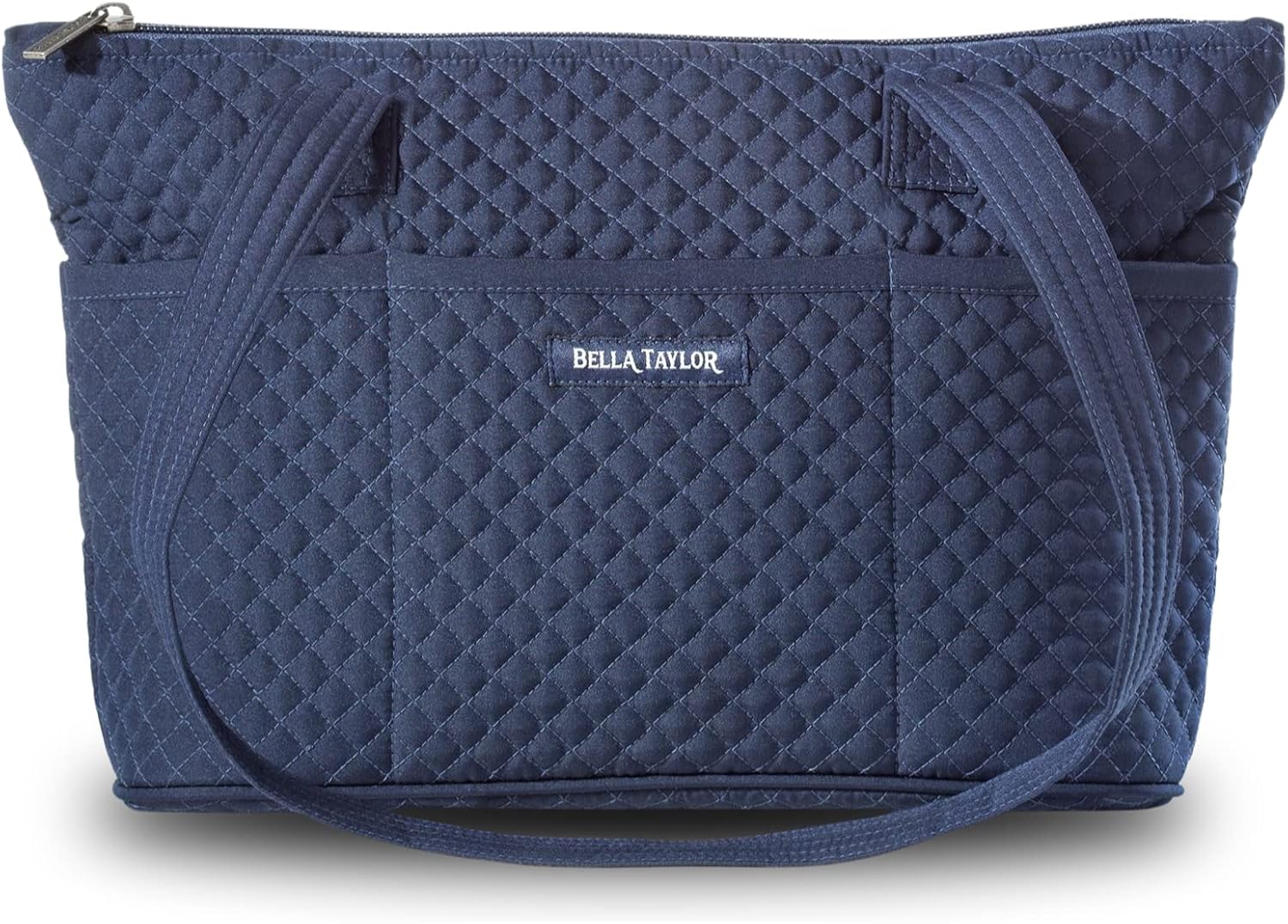 Bella Taylor Small Tote | Lightweight Quilted Fabric Purses for Women - Image 36