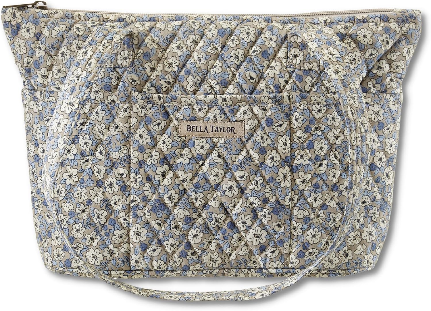 Bella Taylor Small Tote | Lightweight Quilted Fabric Purses for Women - Image 20