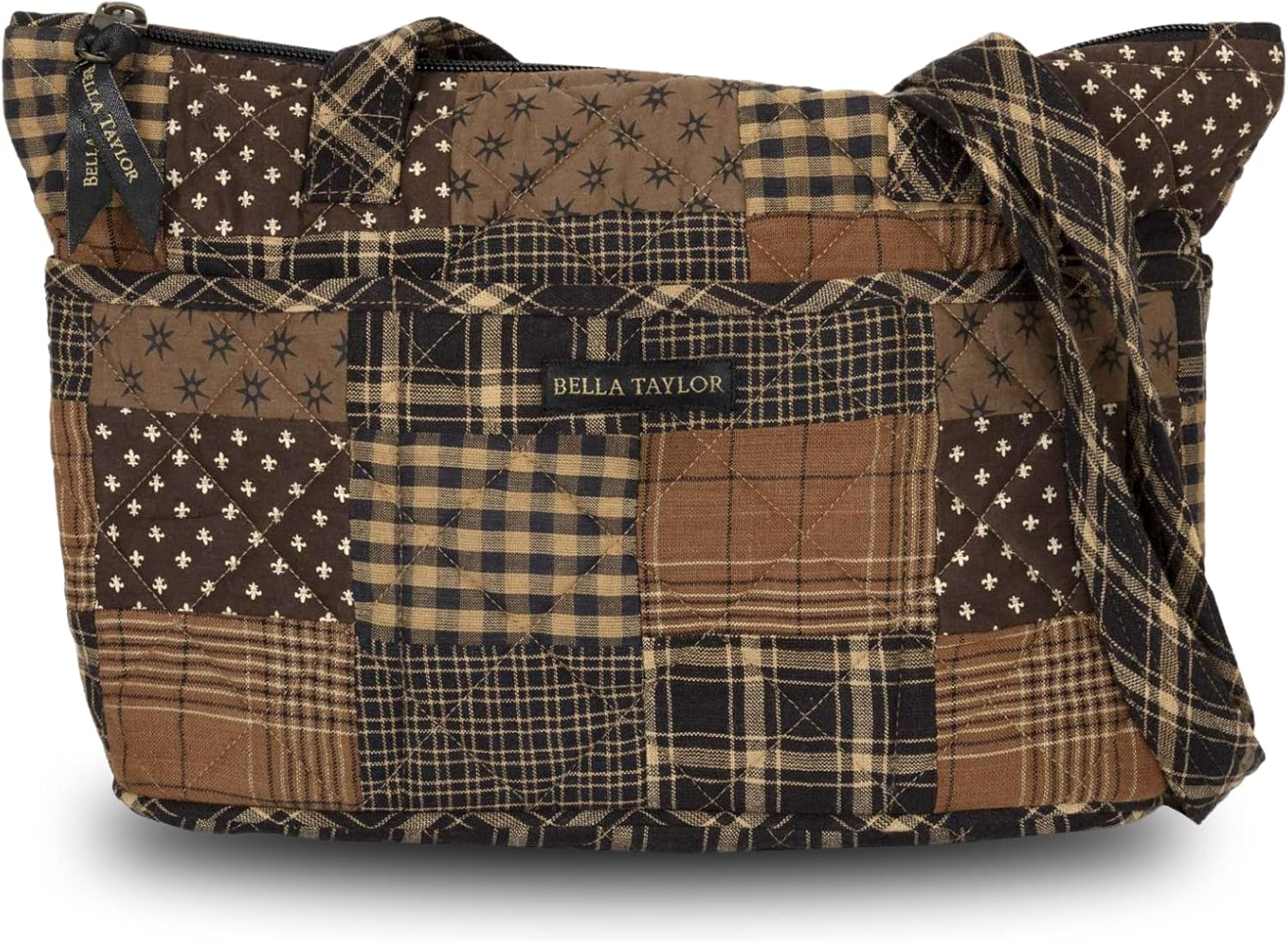 Bella Taylor Small Tote | Lightweight Quilted Fabric Purses for Women