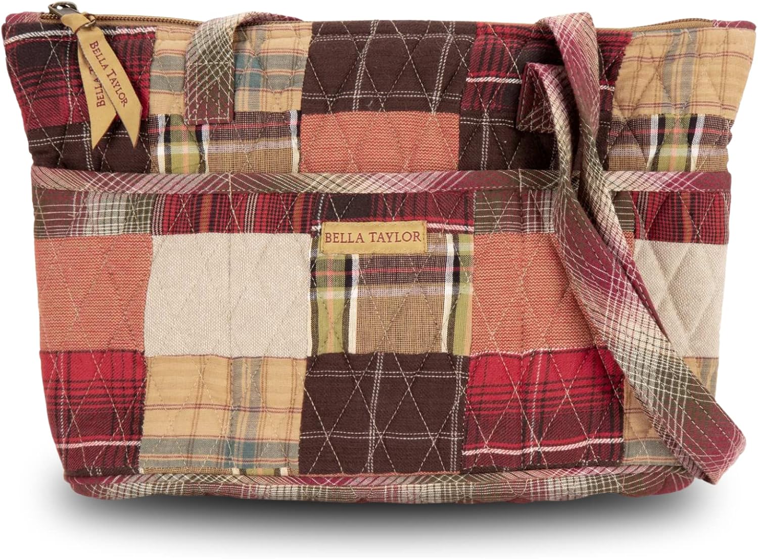 Bella Taylor Small Tote | Lightweight Quilted Fabric Purses for Women - Image 22