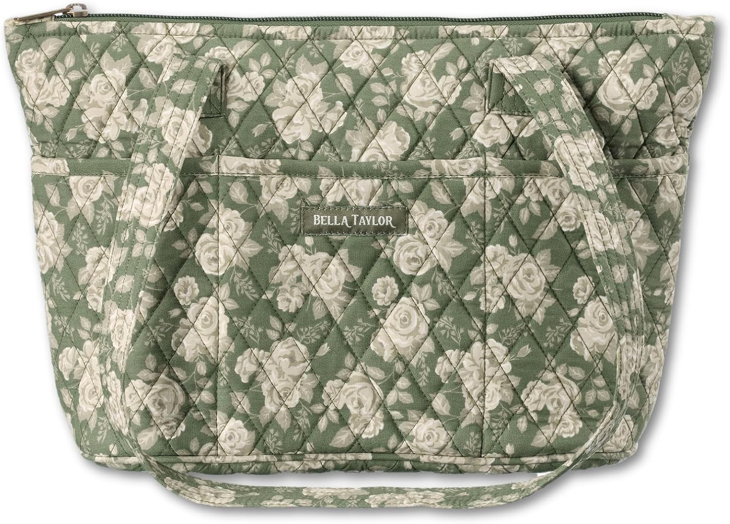 Bella Taylor Small Tote | Lightweight Quilted Fabric Purses for Women - Image 24