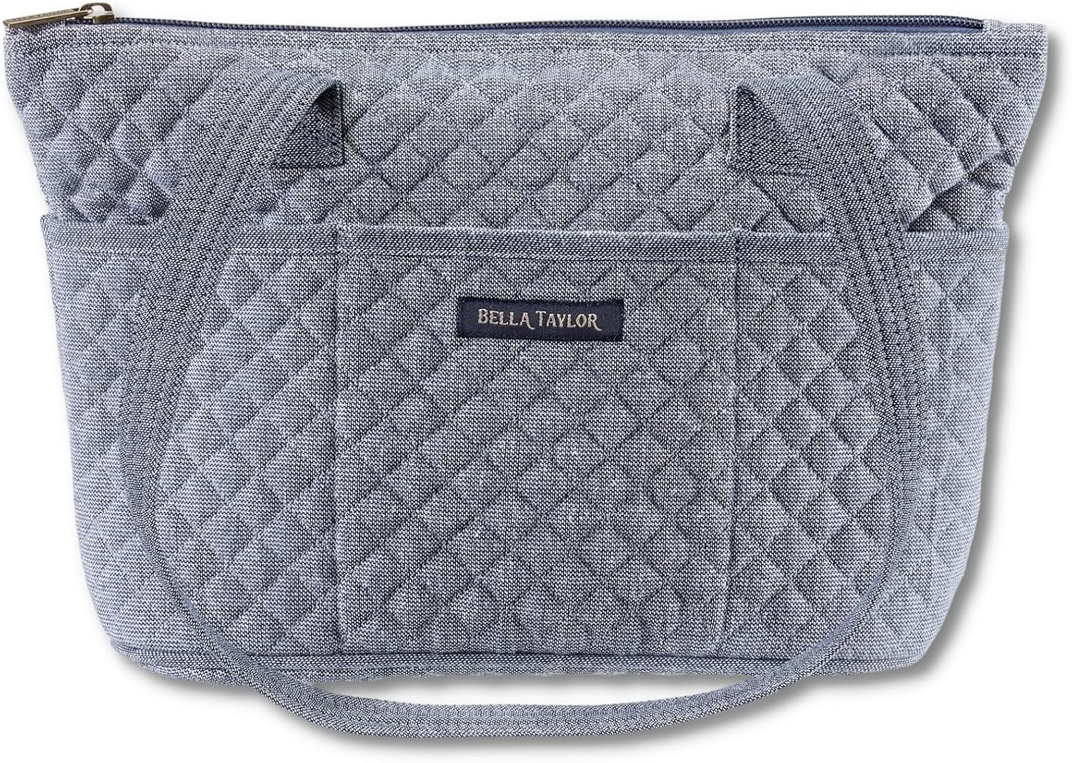 Bella Taylor Small Tote | Lightweight Quilted Fabric Purses for Women - Image 21