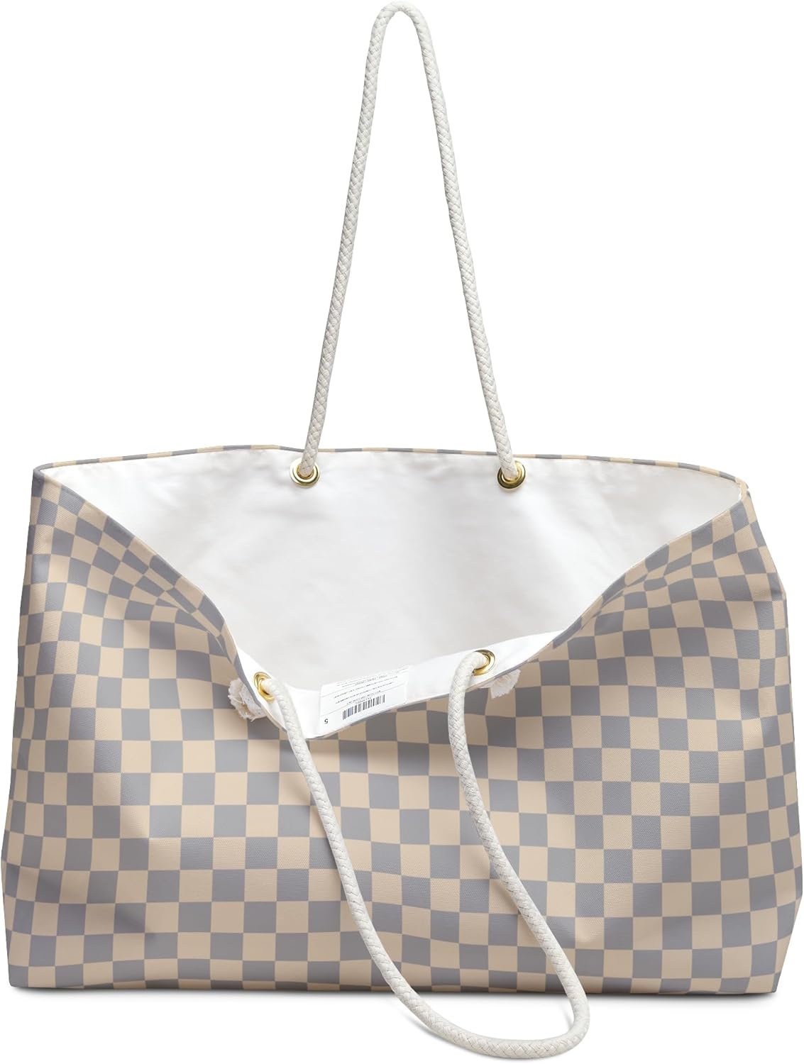 Classic Beige Shopping Bag Summer Beach Bag Vacation Travel Tote Bag Reusable Bag Pool Picnic Shopping Bag Gift - Image 7