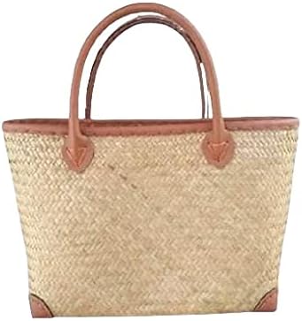 Custom, Made To your Own Order Portrait Painting Woven Straw Bags Summer Beach Tote Bag for Women 100% Handmade (A09)