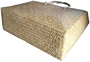 Custom, Made To your Own Order Portrait Painting Woven Straw Bags Summer Beach Tote Bag for Women 100% Handmade (A10) - Image 4