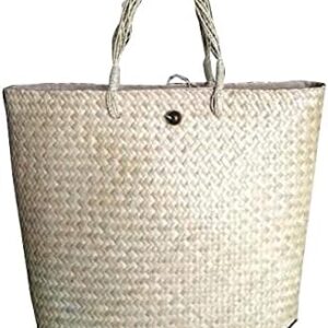Custom, Made To your Own Order Portrait Painting Woven Straw Bags Summer Beach Tote Bag for Women 100% Handmade (A16)