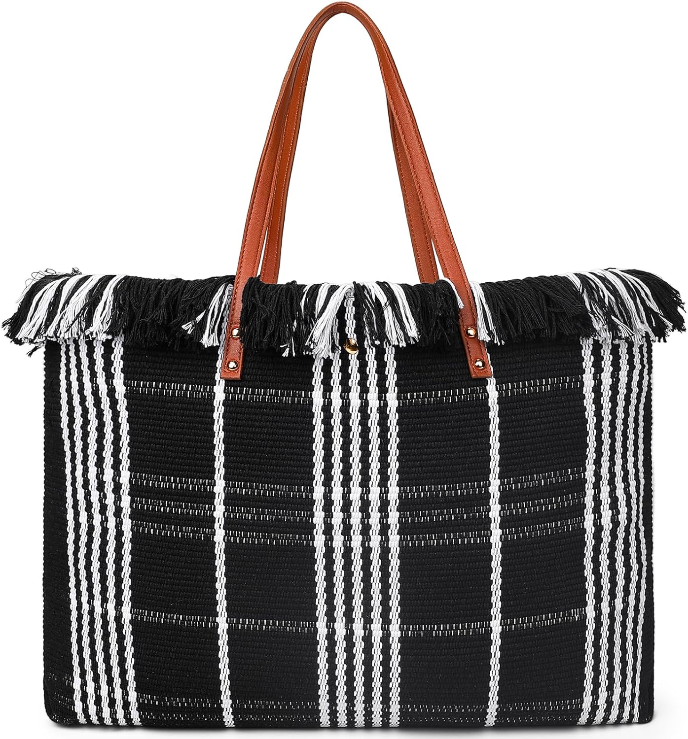 IBFUN Neoprene Bag, Large Multipurpose Beach Bag Neoprene Tote Bag with Inner Pocket for Women\/Pool - Image 19