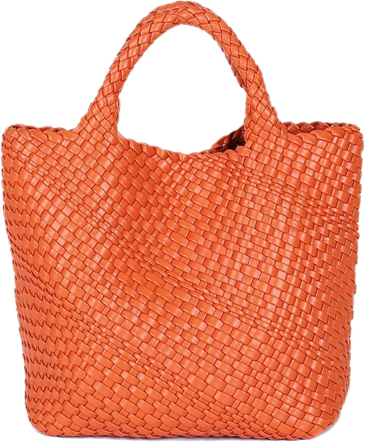 JINMANXUE Fashion Woven Bag Shopper Bag Travel Handbags and Purses Women Tote Bag Large Capacity Shoulder Bags - Image 48