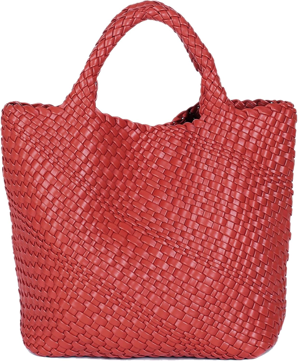 JINMANXUE Fashion Woven Bag Shopper Bag Travel Handbags and Purses Women Tote Bag Large Capacity Shoulder Bags - Image 20