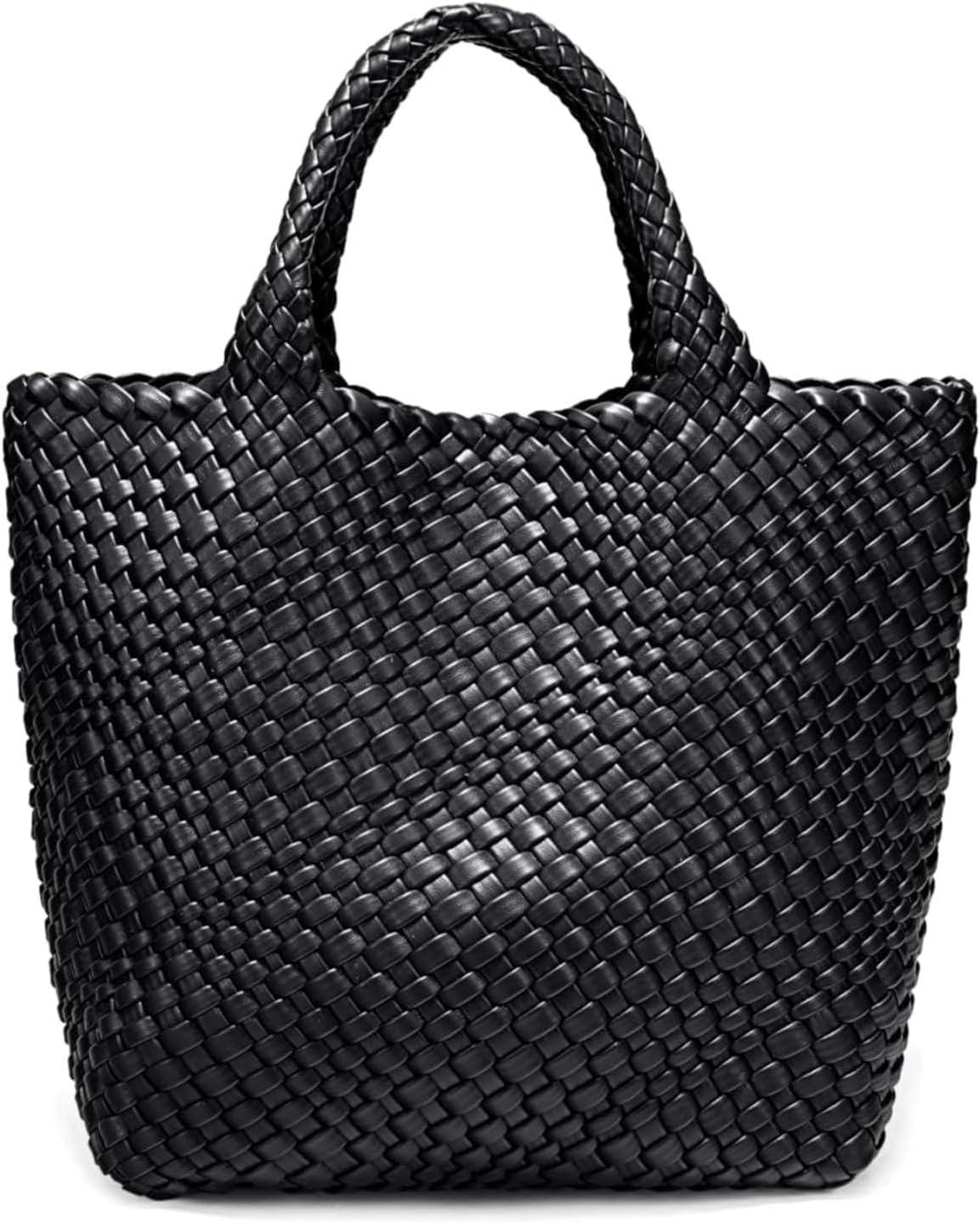 JINMANXUE Fashion Woven Bag Shopper Bag Travel Handbags and Purses Women Tote Bag Large Capacity Shoulder Bags - Image 12