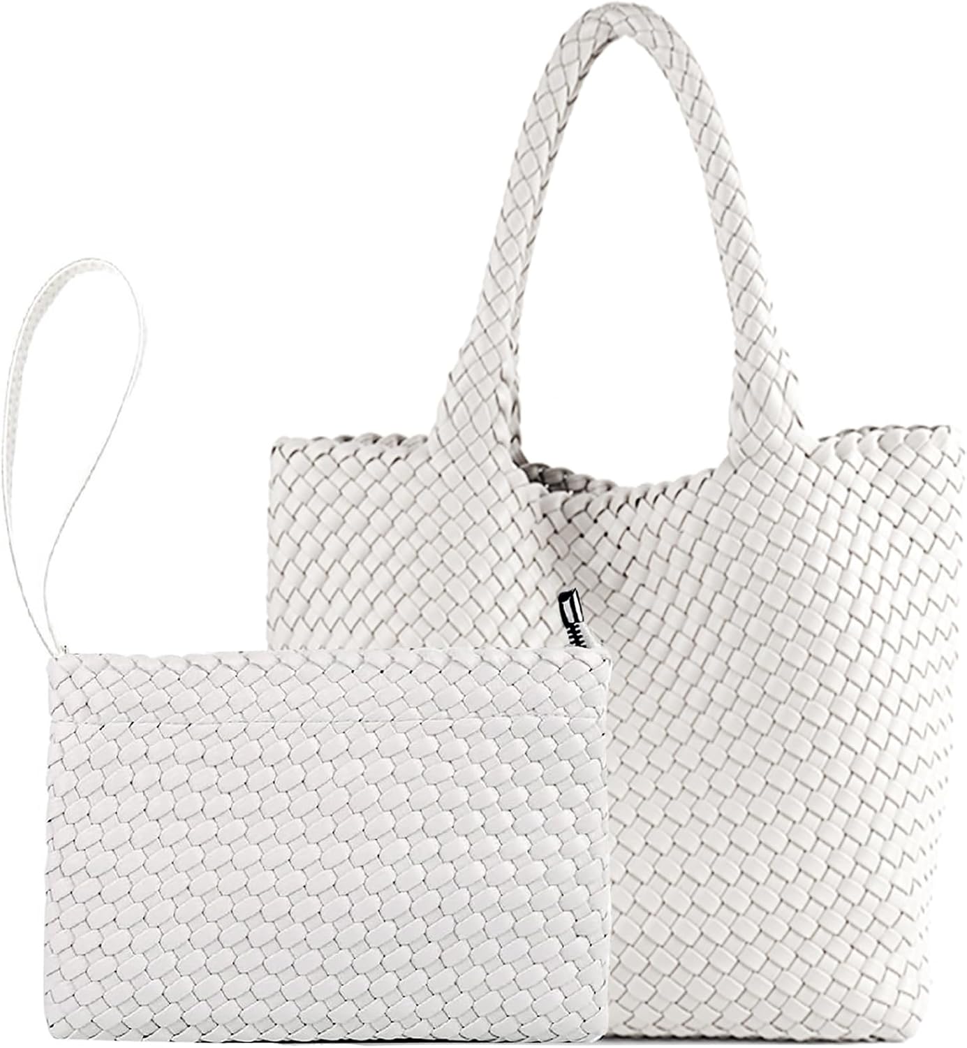 JINMANXUE Fashion Woven Bag Shopper Bag Travel Handbags and Purses Women Tote Bag Large Capacity Shoulder Bags - Image 47