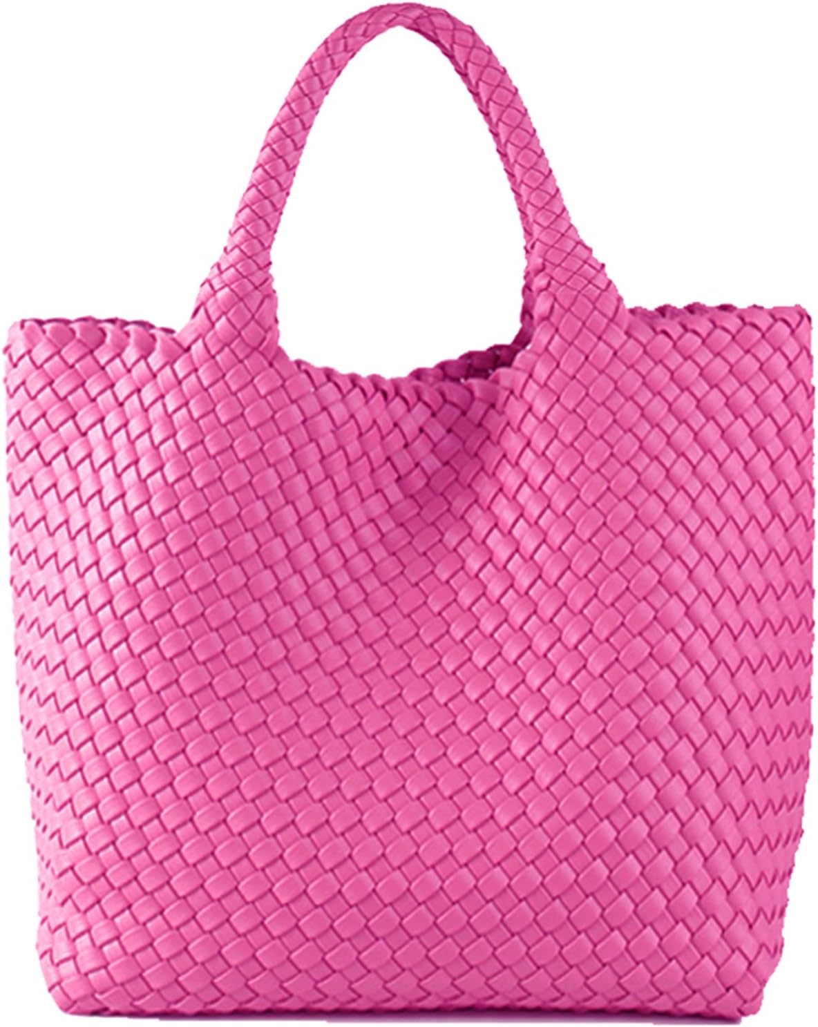 JINMANXUE Fashion Woven Bag Shopper Bag Travel Handbags and Purses Women Tote Bag Large Capacity Shoulder Bags - Image 22