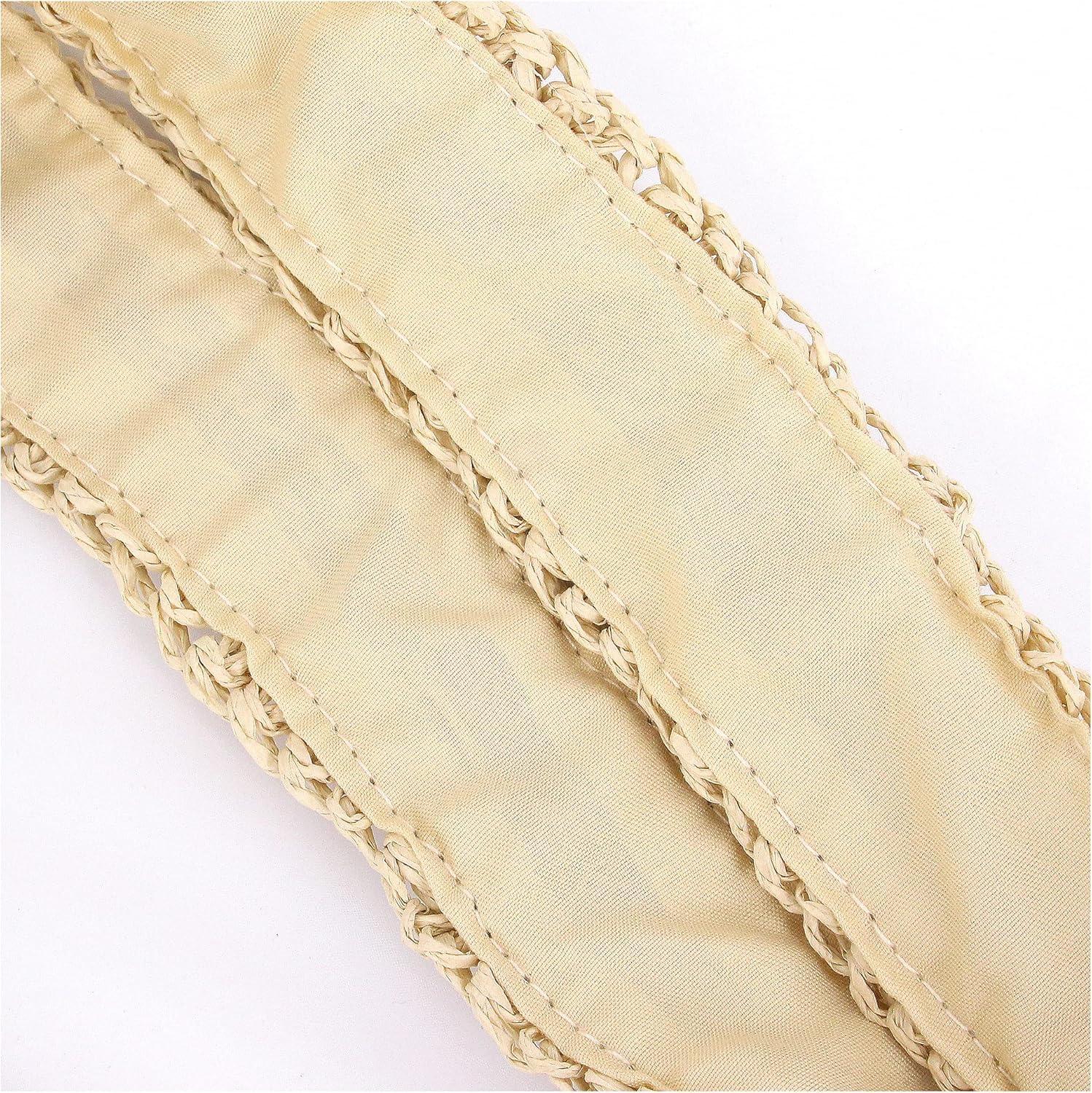 Naimo Women Straw Beach Shoulder Bag Woven Tote Handbag Large Handmade Weaving Summer Casual Hobo Bag - Image 9