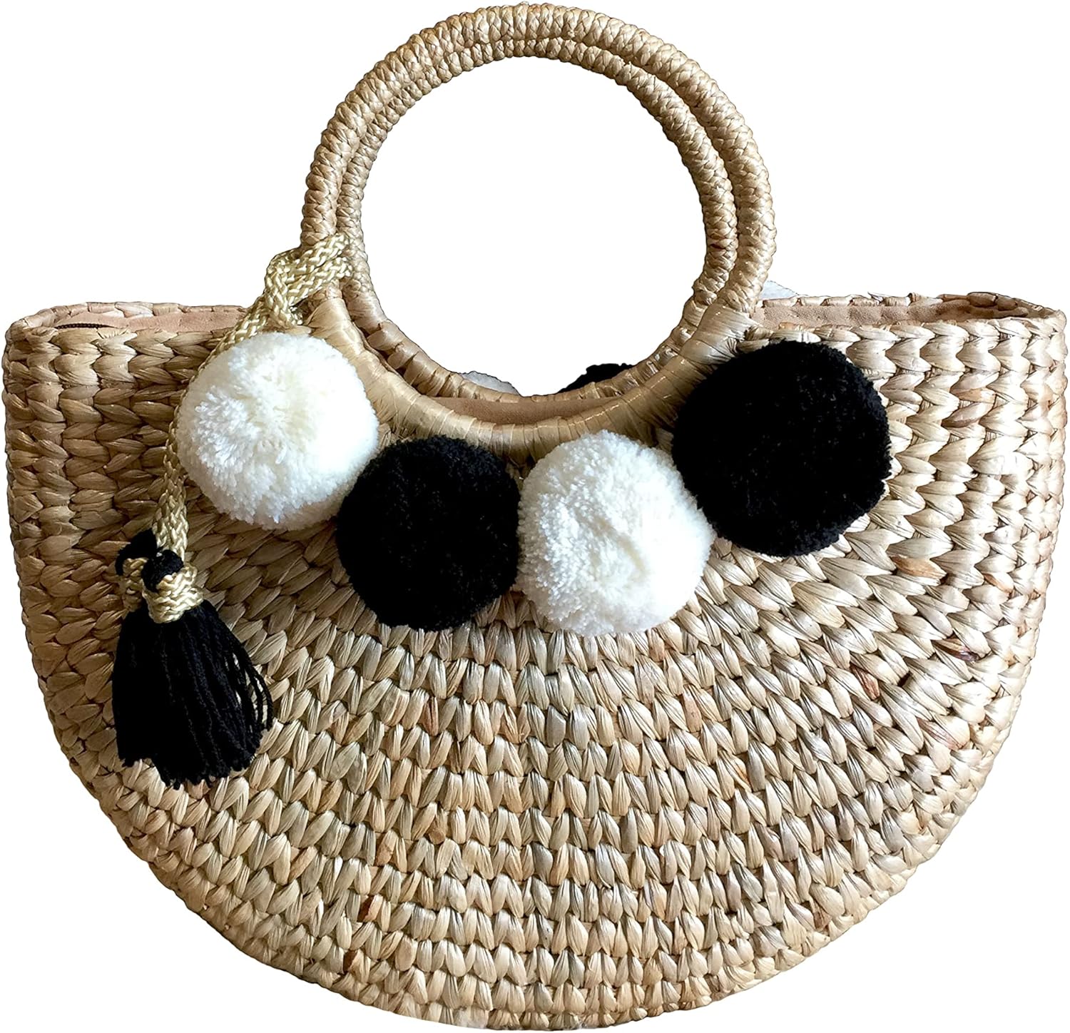 Pom Pom Straw Bag, Pom Pom Straw Bags for Women, Straw Basket Bag,Straw Basket Tote Bag,Beach Basket Bag,Pom Pom Straw Beach Bag,Basket Bag,Straw Bag,Straw Tote Beach Bag,Summer Straw Bag,Straw Tote