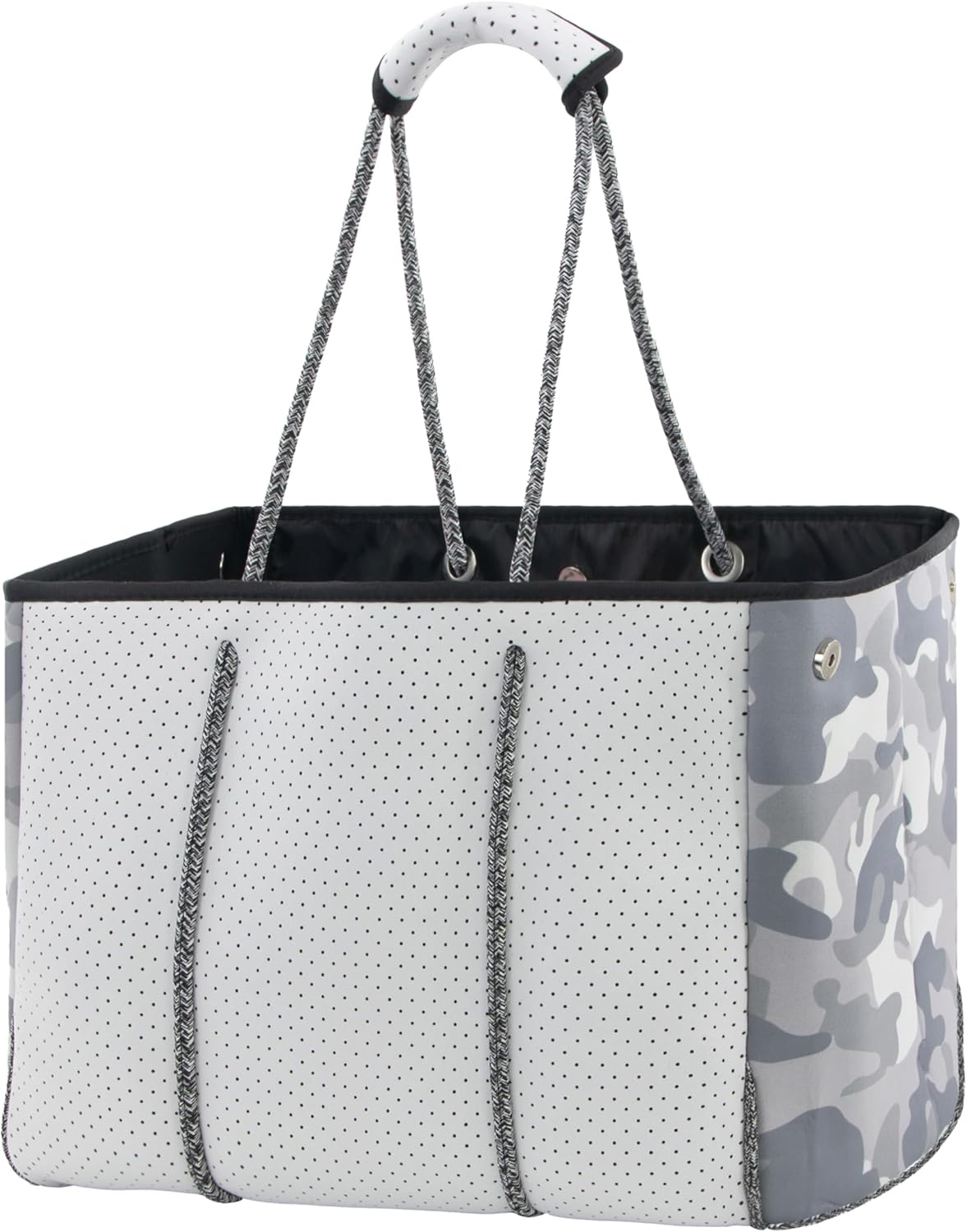 QOGiR Neoprene Multipurpose Beach Bag Tote with Inner Zipper Pocket \u2026 \u2026 \u2026 \u2026 - Image 10