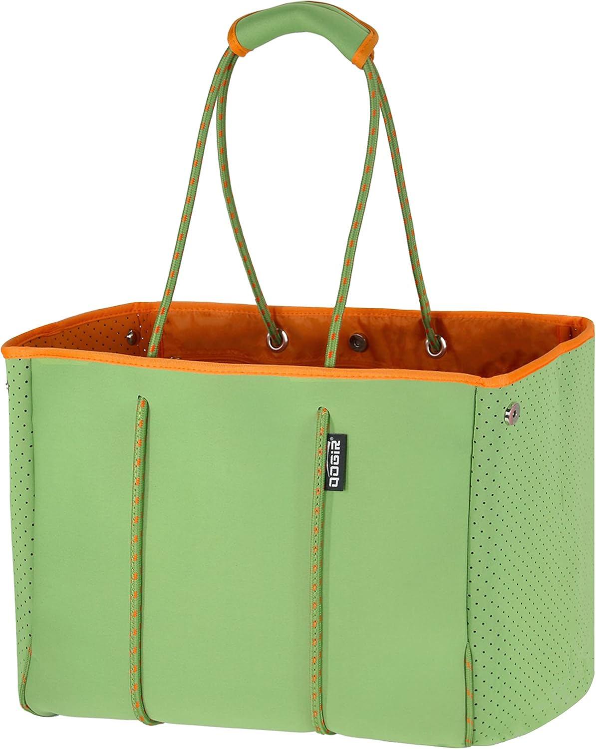 QOGiR Neoprene Multipurpose Beach Bag Tote with Inner Zipper Pocket \u2026 \u2026 \u2026 \u2026 - Image 7
