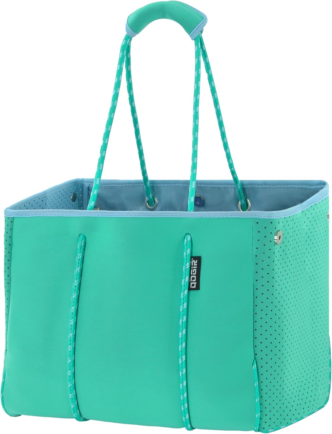 QOGiR Neoprene Multipurpose Beach Bag Tote with Inner Zipper Pocket \u2026 \u2026 \u2026 \u2026 - Image 21