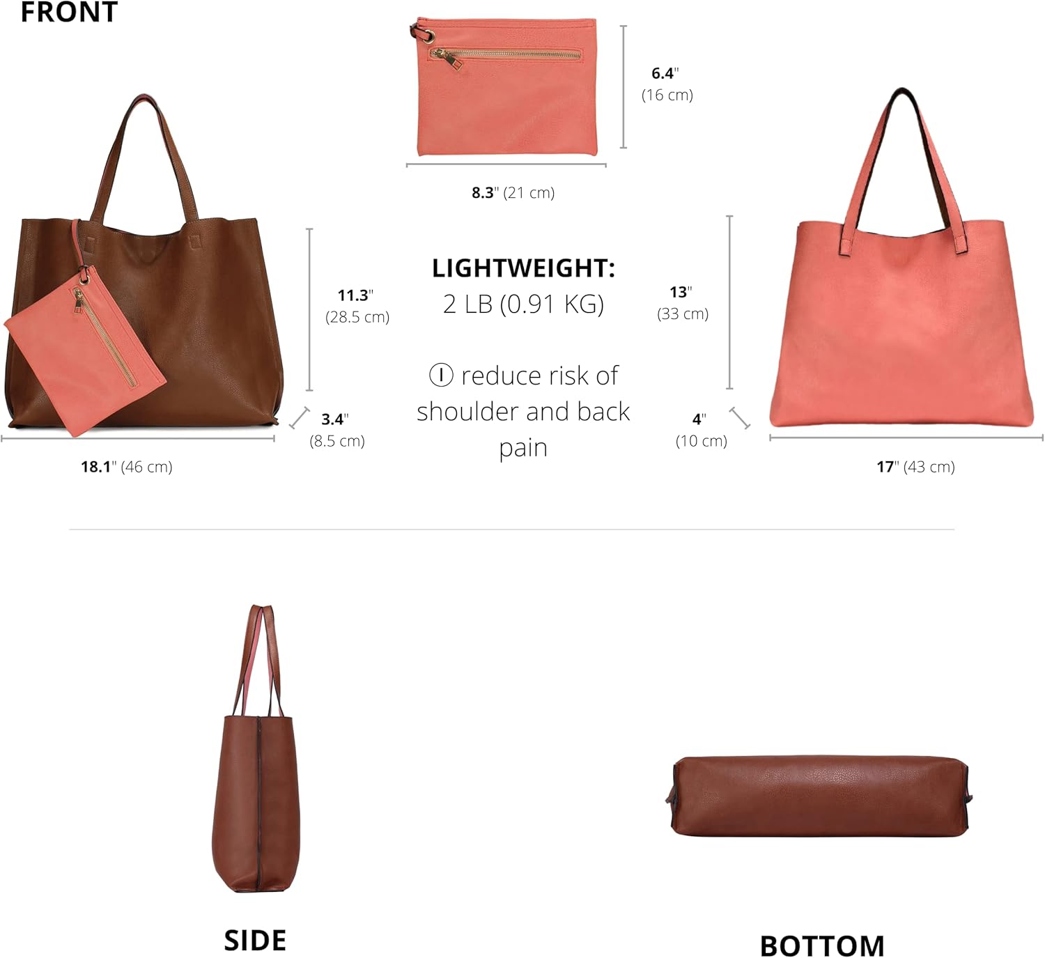 Scarleton H2126 Tote Bag - Image 3