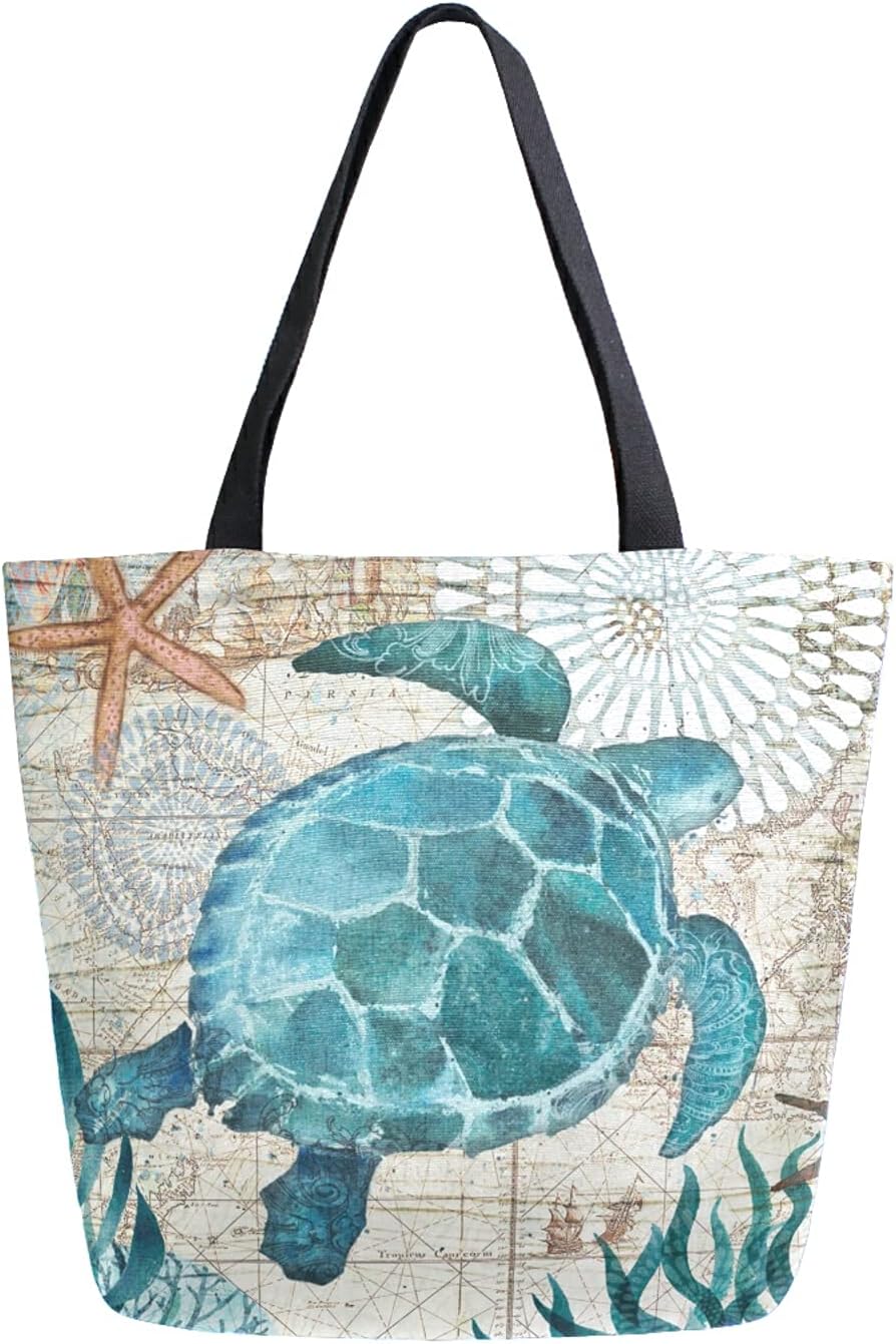 senya Large Beach Shoulder Bags Canvas Tote Water Resistant for Gym Travel Daily - Image 39