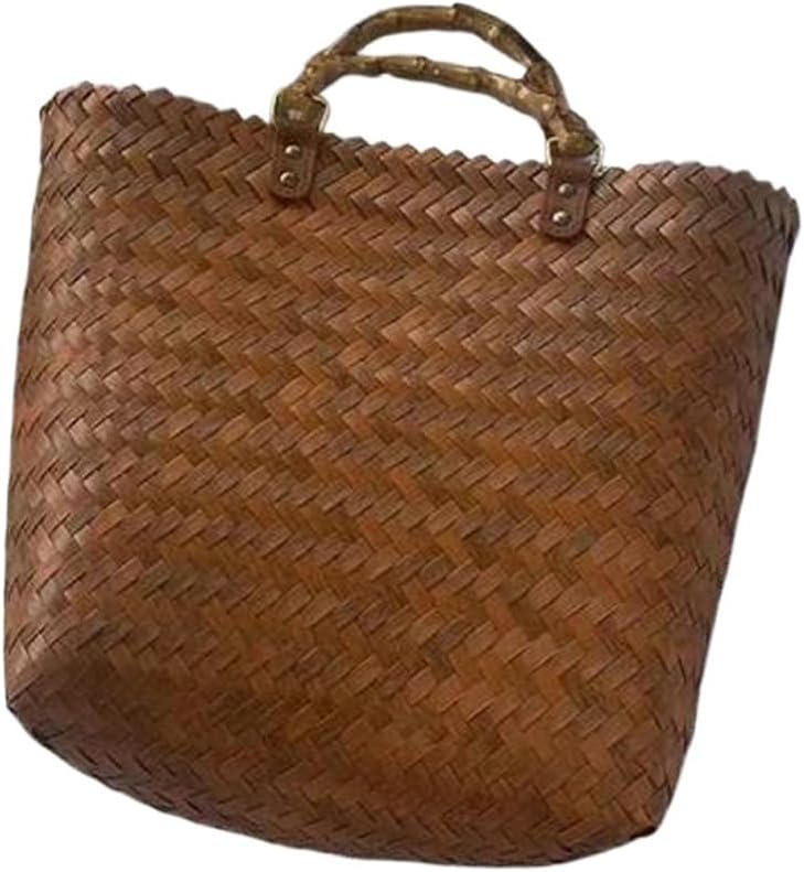 YY GEWETAO Handwoven Super Tote Bag for Women | Beach Bag Waterproof | Summer Beach, Pool, and Travel Handbag - Image 9